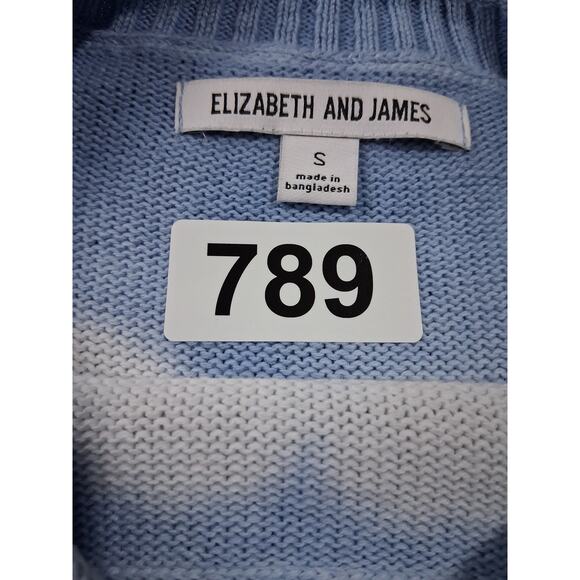 Elizabeth and James Grungecore Women's Size Small Tie Dye Knit Ribbed Sweater - Picture 6 of 9